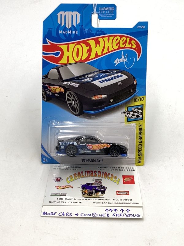 2019 Hot Wheels #27 95 Mazda RX-7 See Description 84B For Cheap