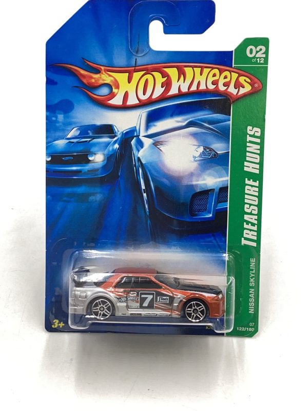 2007 Hot wheels Treasure hunt Nissan Skyline #122 W Protector Discount