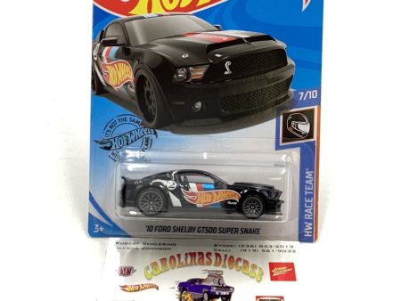 2019 Hot wheels 10 Ford Shelby GT500 Super snake black 23H Online Hot Sale