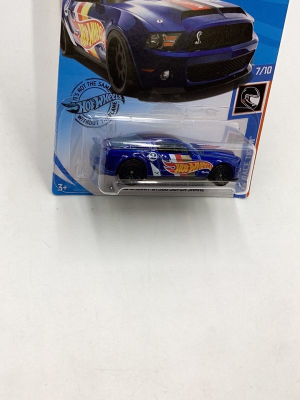 2019 Hot wheels #192 10 Ford Shelby GT500 Super snake blue 24H Cheap