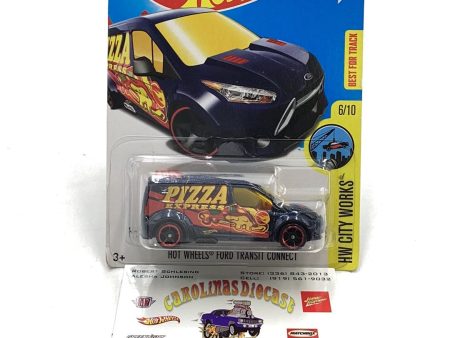 2017 Hot wheels Treasure hunt Hot Wheels Ford Transit Connect 276E Hot on Sale