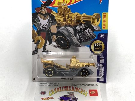 2016 Hot Wheels Treasure Hunt #223 Grease Rod 276H Supply