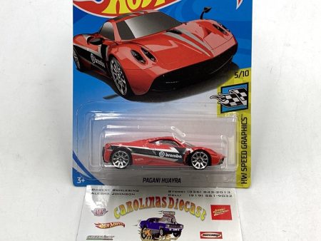 2019 Hot wheels #148 Pagani Huayra red #103B For Discount