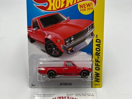 2014 Hot Wheels #139 HW Off-Road 72 Datsun 620 Red 88B Sale