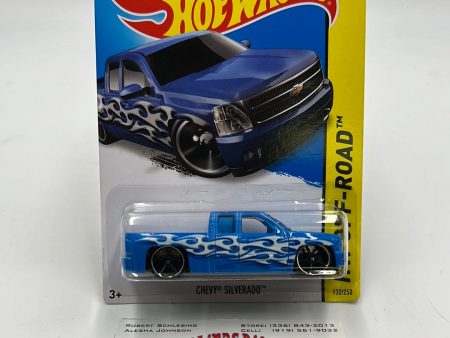 2014 Hot Wheels #132 HW Off-Road Chevy Silverado 17A on Sale