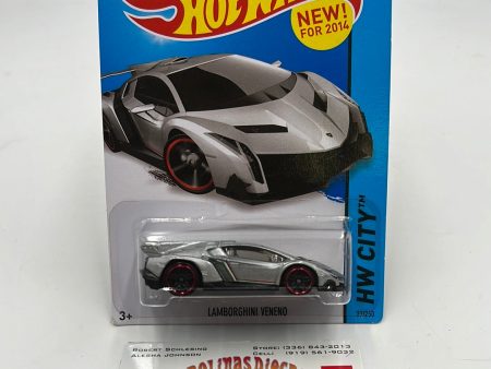 2014 Hot Wheels #37 HW City Lamborghini Veneno 102A Discount