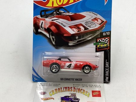 2019 Hot wheels #173 69 Corvette Racer 1C Supply