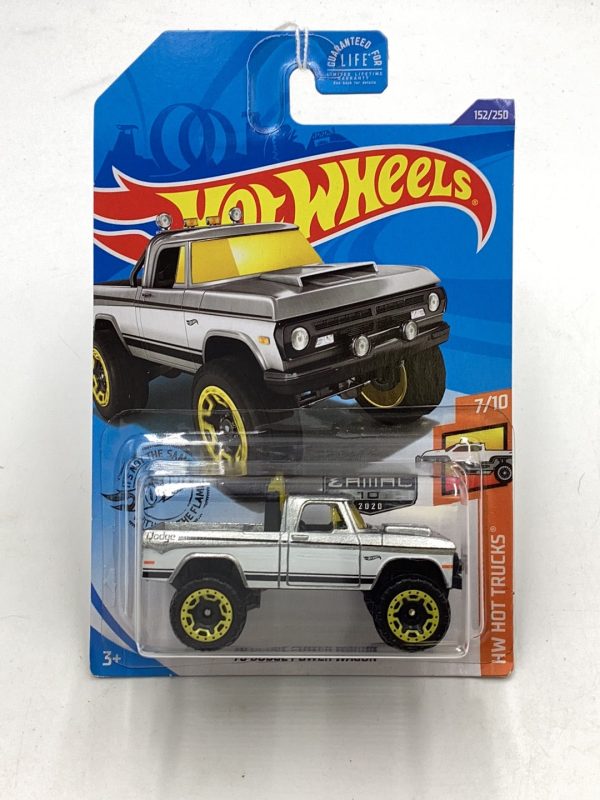 2020 Hot wheels Zamac #10 70 Dodge Power Wagon #152 147C Online now