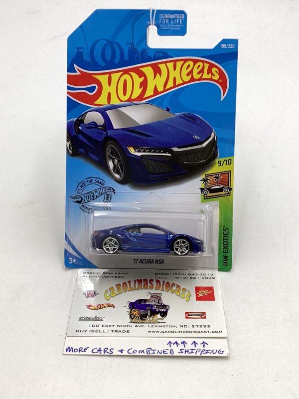 2019 Hot Wheels #199 ‘17 Acura NSX see description 107B For Cheap