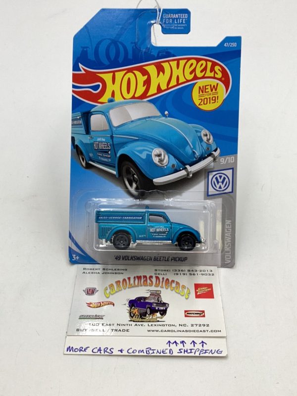 2019 Hot wheels #47 49 Volkswagen Beetle Pickup 97F Online now