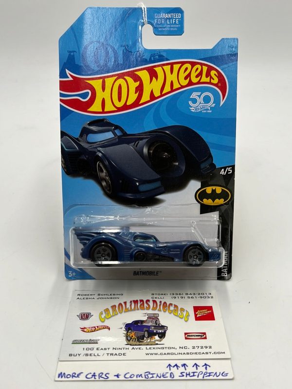 Hot Wheels 2018 Treasure Hunt Batmobile 275E Hot on Sale