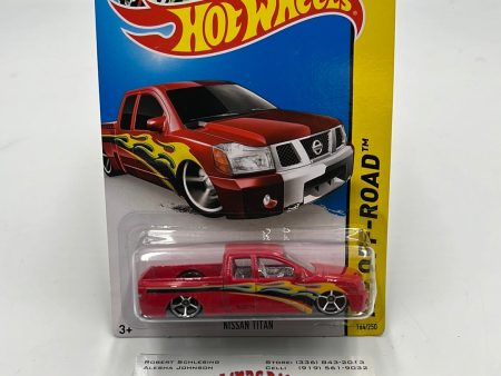 2013 Hot Wheels #164 2013 HW Off-Road Nissan Titan *Soft Corners* 80A Online Sale