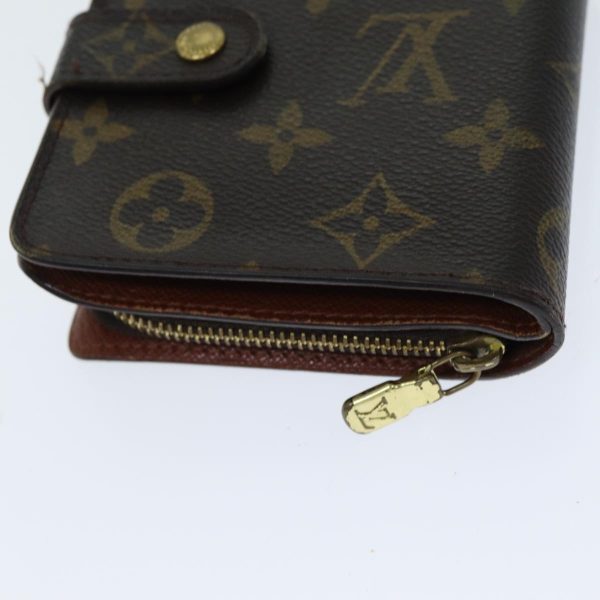 LOUIS VUITTON Monogram Compact Zip Wallet M61667  79897 Discount