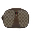 GUCCI GG Supreme Web Sherry Line Clutch Bag PVC Beige Red 89 01 034 th5079 Online Hot Sale