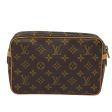 LOUIS VUITTON Monogram Compiegne 23 Clutch Bag M51847  79371 For Sale