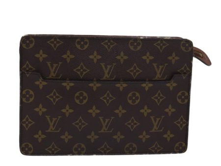 LOUIS VUITTON Monogram Pochette Homme Clutch Bag M51795  yk13380 on Sale