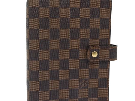 LOUIS VUITTON Damier Ebene Agenda MM Day Planner Cover R20240  80504 Online