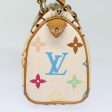 LOUIS VUITTON Monogram Multicolor Mini Speedy Hand Bag White M92645 Auth 79012 Online Hot Sale