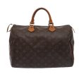 LOUIS VUITTON Monogram Speedy 35 Hand Bag M41524  80442 For Discount