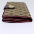 GUCCI GG Canvas Long Wallet Beige 203550 yk12329 For Cheap