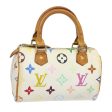 LOUIS VUITTON Monogram Multicolor Mini Speedy Hand Bag White M92645 Auth 79012 Online Hot Sale