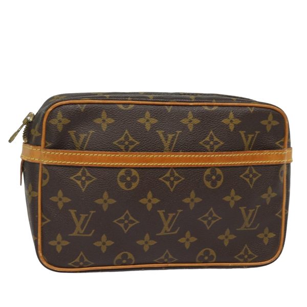 LOUIS VUITTON Monogram Compiegne 23 Clutch Bag M51847  79371 For Sale