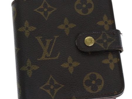 LOUIS VUITTON Monogram Compact Zip Wallet M61667  79897 Discount