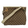 GUCCI GG Canvas Shoulder Bag Beige 120841 bs15248 Fashion