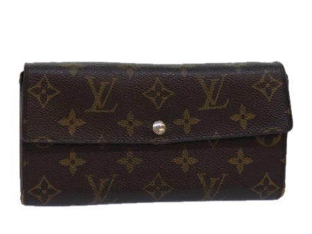 LOUIS VUITTON Monogram Portefeuille Sarah Long Wallet M60531  81362 For Discount