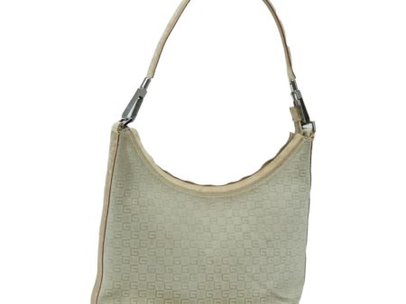 GUCCI Shoulder Bag Suede Beige 28335 77828 For Discount