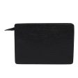 LOUIS VUITTON Epi Pochette Homme Clutch Bag Black Noir M52522  bs15565 Supply