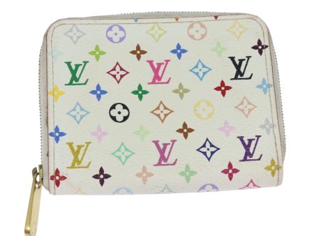 LOUIS VUITTON Monogram Multicolor Zippy Coin Purse White M93741  80435 Online Sale