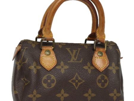 LOUIS VUITTON Monogram Mini Speedy Hand Bag Vintage M41534  79450 Discount