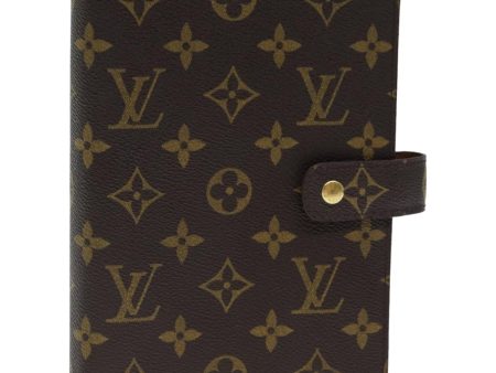 LOUIS VUITTON Monogram Agenda MM Day Planner Cover R20105  78887 Online now