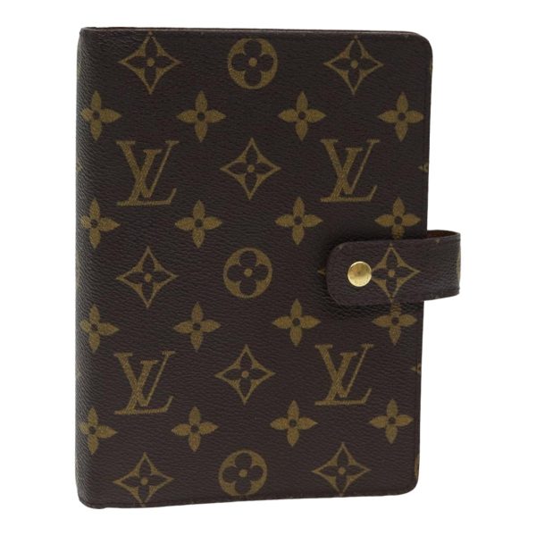 LOUIS VUITTON Monogram Agenda MM Day Planner Cover R20105  78887 Online now