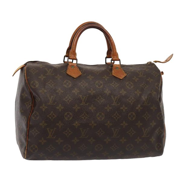 LOUIS VUITTON Monogram Speedy 35 Hand Bag M41524  81128 For Sale