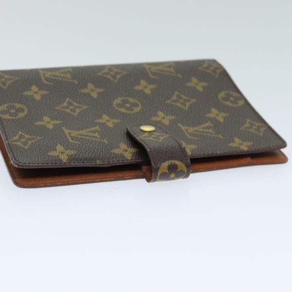 LOUIS VUITTON Monogram Agenda MM Day Planner Cover R20105  78887 Online now