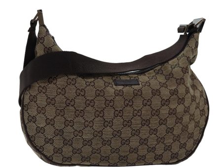 GUCCI GG Canvas Shoulder Bag Beige 122790 77680 For Cheap