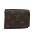 LOUIS VUITTON Monogram Amberop Cartes De Visit Card Case M62920  78555 Online