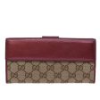 GUCCI GG Canvas Long Wallet Beige 203550 yk12329 For Cheap