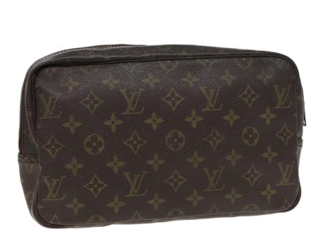 LOUIS VUITTON Monogram Trousse Toilette 28 ClutchBag Vintage M47522 Auth bs15550 Supply