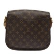 LOUIS VUITTON Monogram Saint Cloud GM Shoulder Bag M51242  79391 Online now