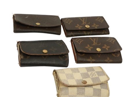 LOUIS VUITTON Monogram Damier Azur Key Case 5Set  bs15087 For Cheap