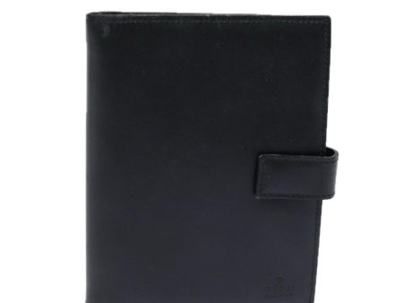 GUCCI Day Planner Cover Leather Black 031 0416 0927 bs15650 Online Sale