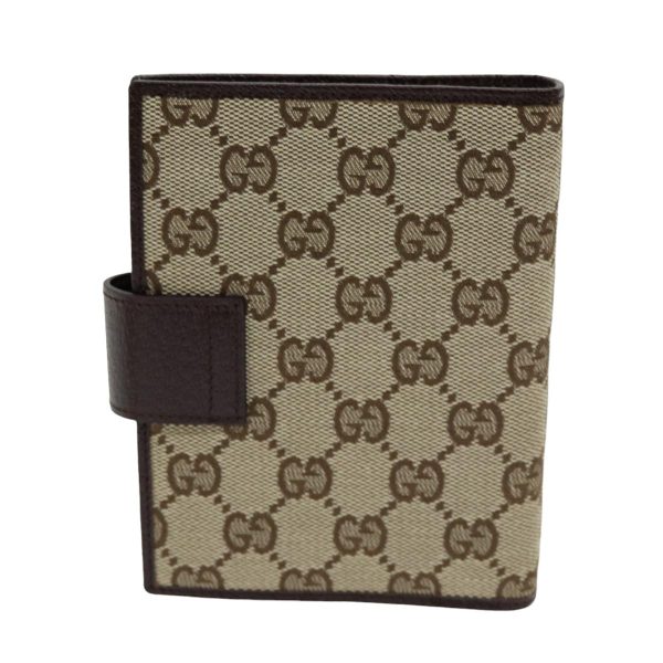 GUCCI GG Canvas Day Planner Cover Beige 115240 am6515 Online