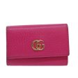 GUCCI GG Marmont Key Case Leather Pink am6672 Online now