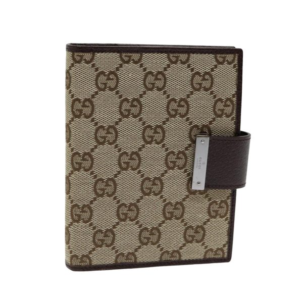 GUCCI GG Canvas Day Planner Cover Beige 115240 am6515 Online