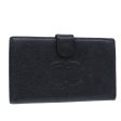 CHANEL COCO Mark Wallet Caviar Skin Black CC  bs14452 For Cheap