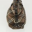 BURBERRY Nova Check Blue Label Shoulder Bag Brown Pink blackNew ti764 Cheap