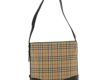 BURBERRY Nova Check Shoulder Bag BeigeNew am3155 Supply